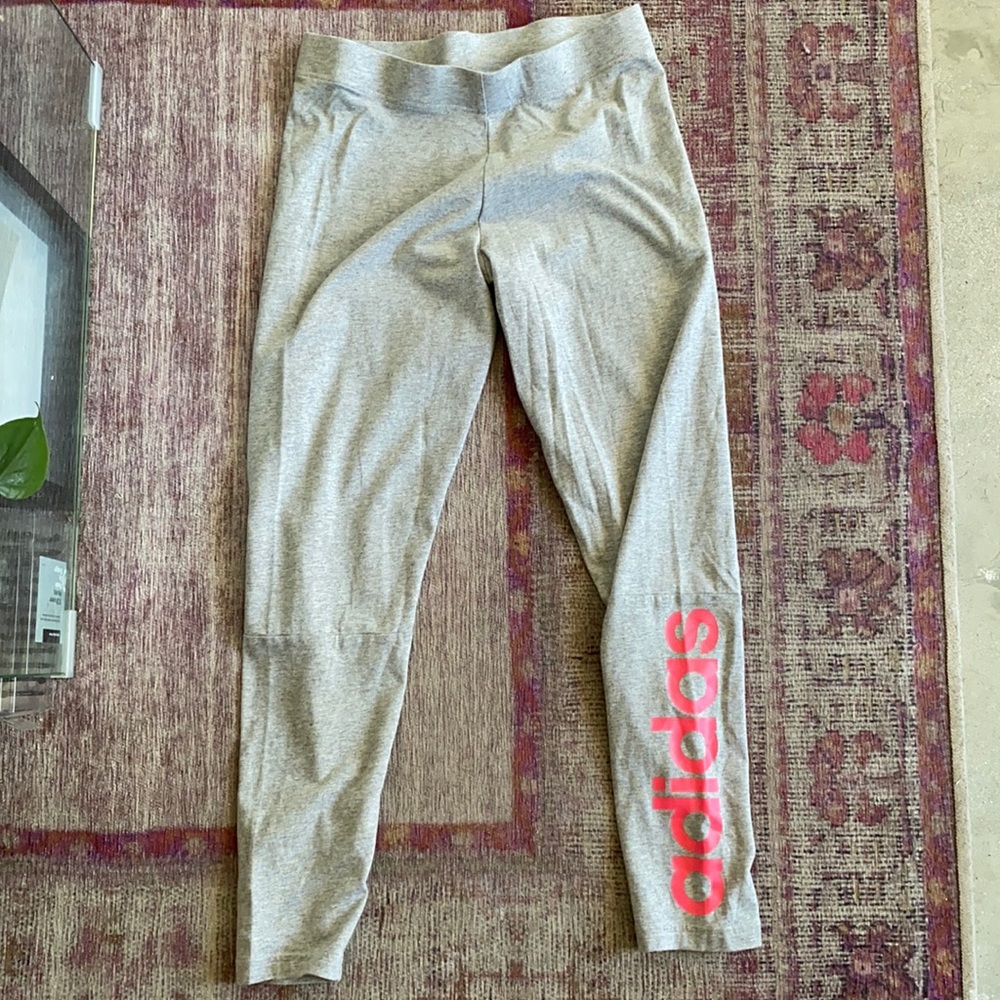 Grey adidas leggings